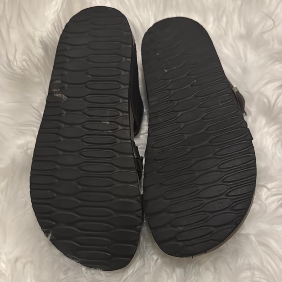 Women's Dark Brown Braided Sandals - Picture 4 of 10